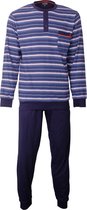 Paul Hopkins Heren Pyjama gestreept Blauw PHPYH1802A - Maten: S