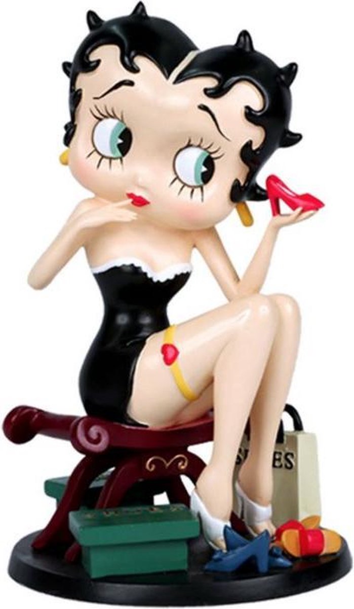 Betty Boop Schoenen Passen Beeld