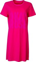 Temptation Dames Bigshirt nachthemd slaapkleed Donker Roze TPNGD1805A - Maten: L