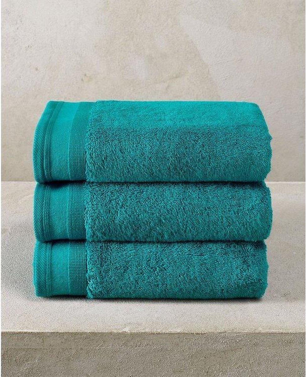 De Witte Lietaer handdoek Excellence 50x100 lake green