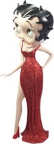 Betty Boop Avondjurk Rood Glitter Beeld 36.5 cm