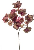 druiven blad-65 cm-purple-kunstbloem