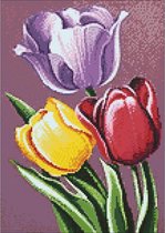 Wizardi Diamond Painting Kit Tulip Aroma WD021