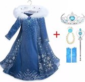 BeeGoods Disney Frozen - Verkleedkleding - Elsa jurk - met accessoires