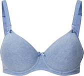Noppies Voedingsbeha Cotton Comfort - Blue Melange