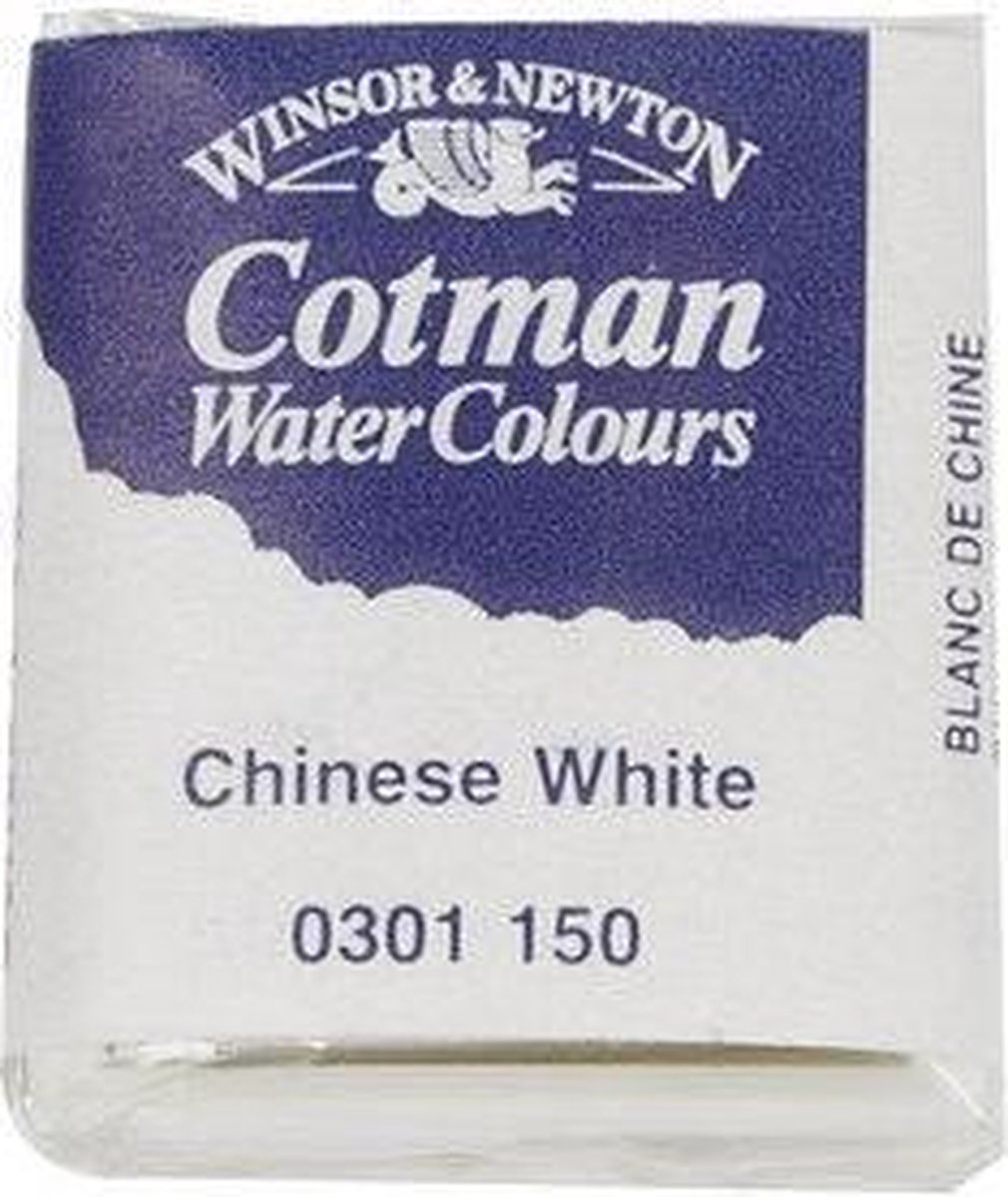 Cotman Aquarelverf, chinese white, 1stuk