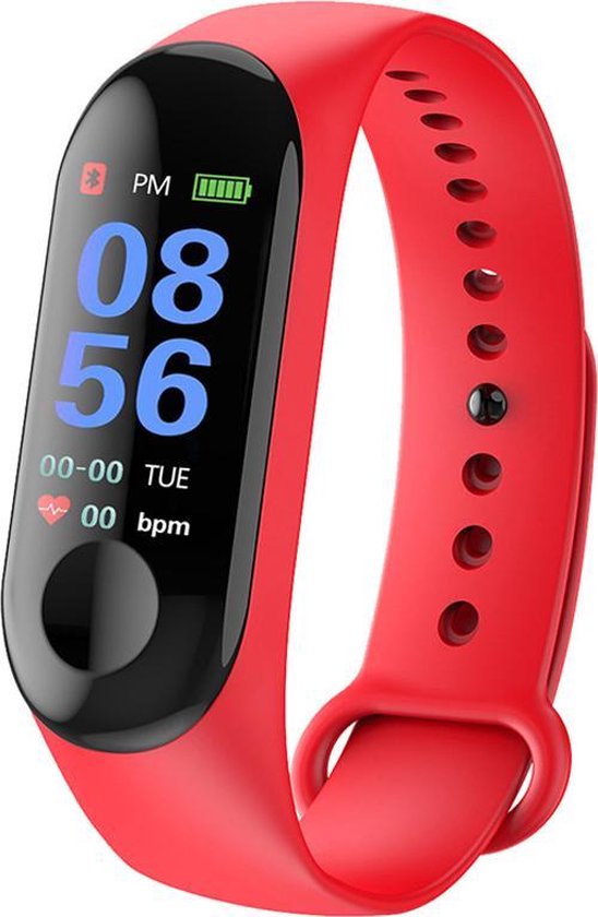 Sporthorloge - Fitnesshorloge - M4 - Horloges - Smartwatch - Stappenteller  - | bol.com