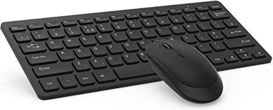 Wireless Keyboard and Mouse Set, Jelly Comb KUT019 2.4G Ultra Slim Compact  Wireless... | bol