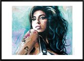 Amy Winehouse schilderij (reproductie)