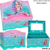 Topmodel Sieradendoos met Licht - Mermaid