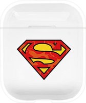 AirPods Case Cover - Bescherm hoes - Superman - Geschikt voor Apple AirPods 1 & 2 - gerrey.