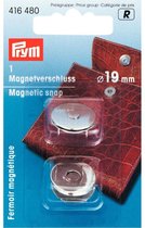 Prym Magneetsluiting 19 mm Zilver 2 stuks