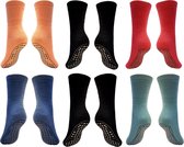 Anti Slip Huis-sokken Set Van 6 Paar Maat 35-38