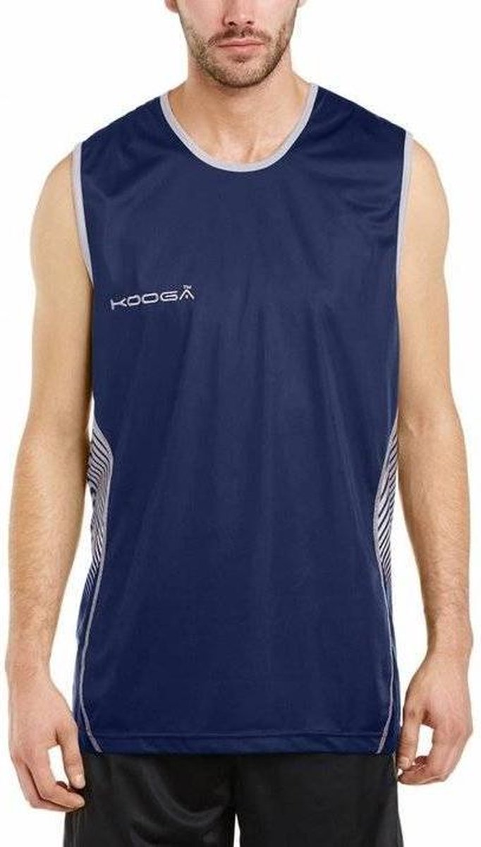 Kooga rugby sevens shirt Muscle Vest Blauw - S