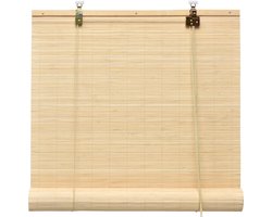 Sol Royal SolDecor B86 rolgordijn bamboe 90x160 cm - rolgordijnen zonder boren - rolgordijnen lichtdoorlatend zonwering bamboo Jaloezie incl