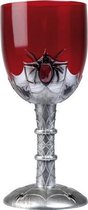 Halloween glas in het rood - Feestdecoratievoorwerp