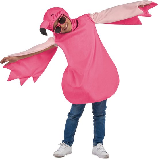 zuur patroon Samuel LUCIDA - Roze flamingo outfit voor meisjes - S 110/122 (4-6 jaar) | bol.com