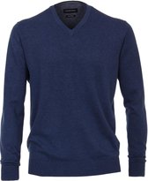 Casa Moda - Pullover Middenblauw - Maat 5XL - Regular-fit