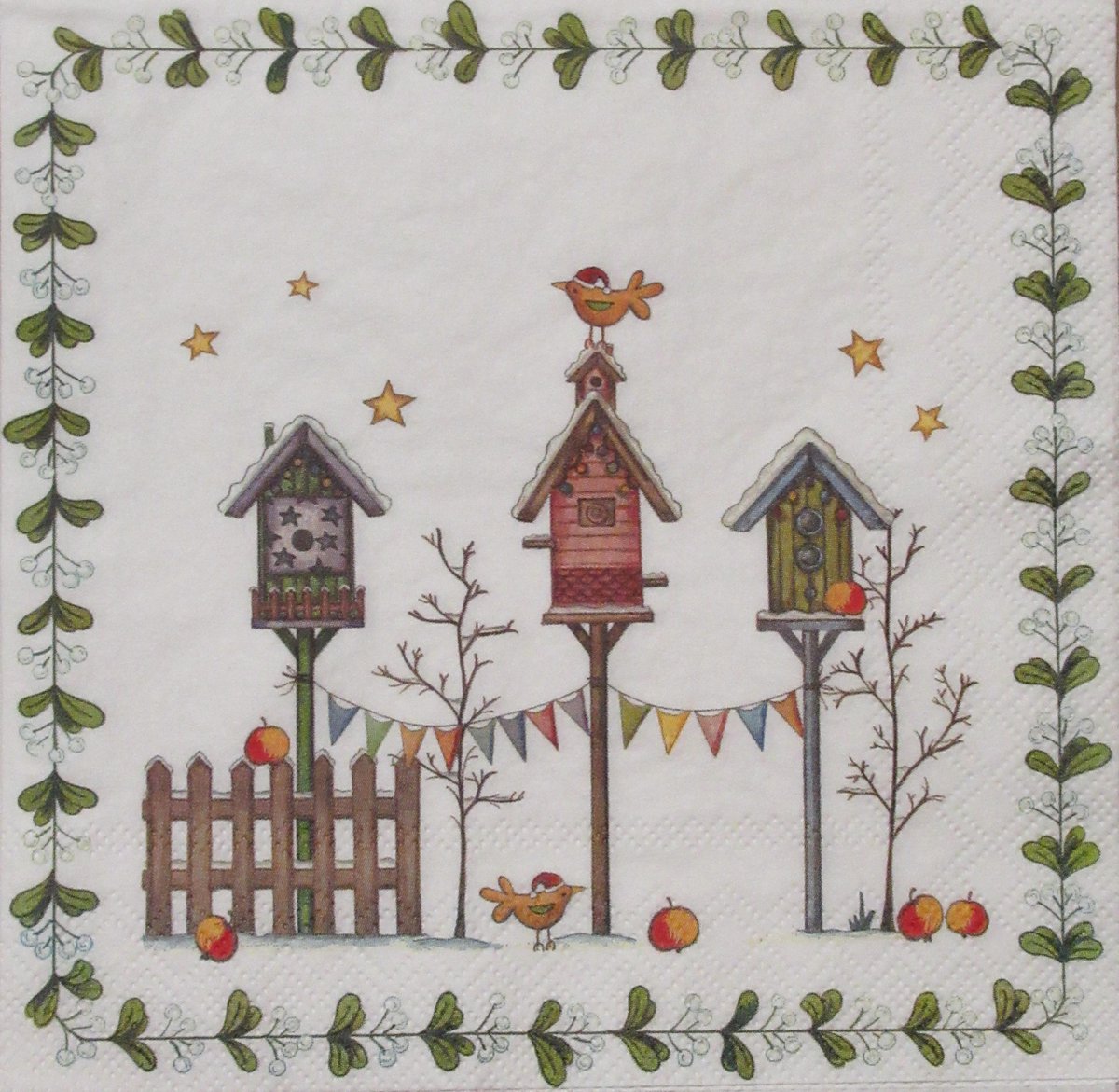 Servetten Little Bird's World 33 x 33 cm