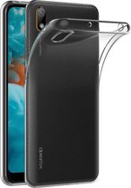 Huawei Y5 (2019) hoesje, Transparante gel case, Volledig doorzichtig | GSM Hoesje / Telefoonhoesje Geschikt Voor: Huawei Y5 (2019)