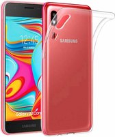 Samsung Galaxy A2 Coren Transparant Hoesje / Crystal Clear TPU Case - van Bixb