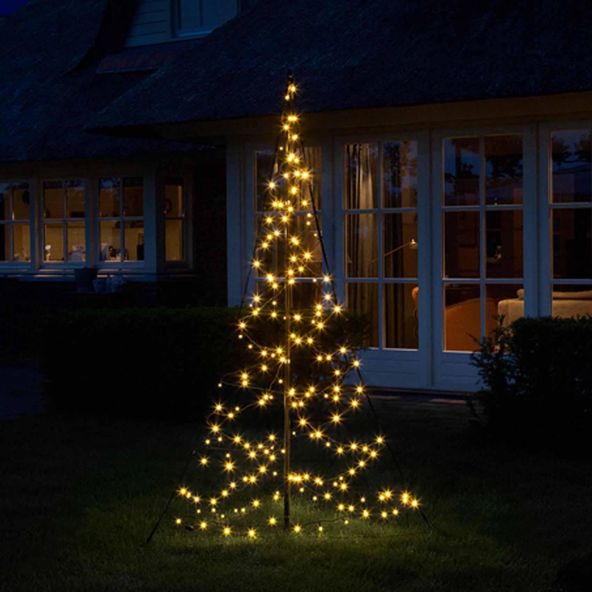 Fairybell - Verlichting in de Vorm van een Kerstboom 3D met 180 Warmwitte  LED Lampjes | bol.com