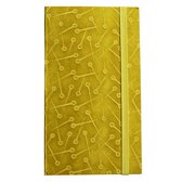 Cohana Ukigami Notitieboek 2,5mm geblokt (geel)