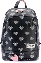 Zebra Trends Kinder Rugzak XL Crossed Hearts