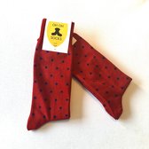 Oh Oh Socks - Handsome Red