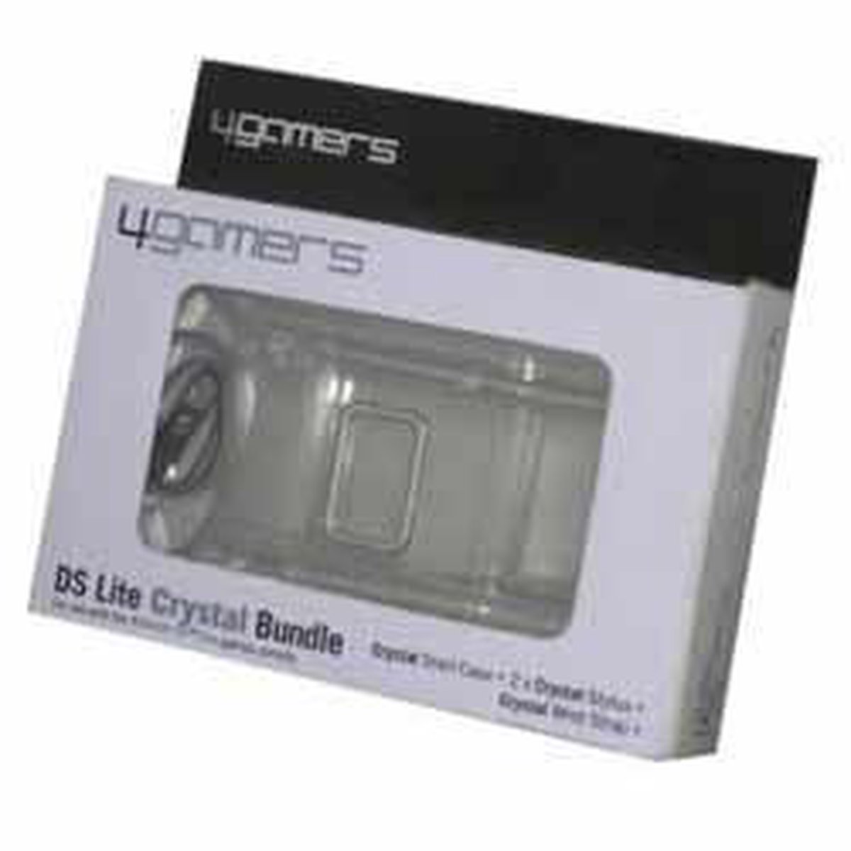 4 gamers Crystal Bundle voor de Nintendo DS Lite