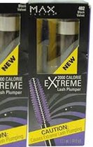 Max Factor 2000 Calorie Extreme Lash Plumper Mascara, Blackest Brown 403 (2 STUKS)