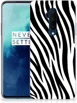 OnePlus 7T Pro TPU Hoesje Zebra