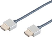 shiverpeaks 77472-36-MHQ 2m HDMI HDMI Blauw HDMI kabel