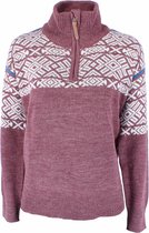 Vilter Sweater Wolmix - Burgundy - Maat XL