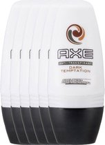 Axe Dark Temptation Deodorant Roller - 6 x 50 ml - Voordeelverpakking
