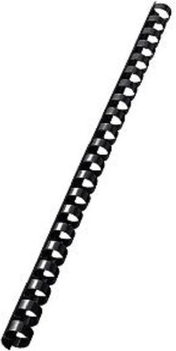 100 bindruggen 12mm zwart