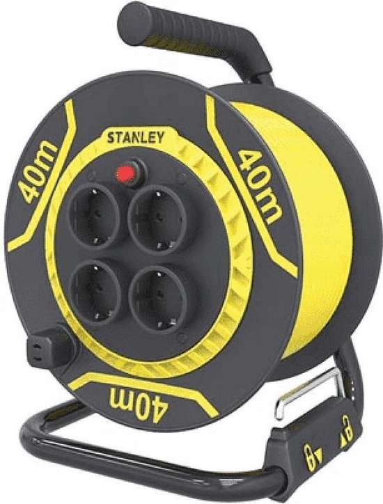 Foto: Stanley haspel fatmax penaarde 4 voudig 16a 40 meter zilver neopreen