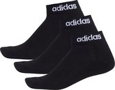 adidas - HC Ankle 3pp - Enkelsokken 3-Pack - 37 - 39 - Zwart