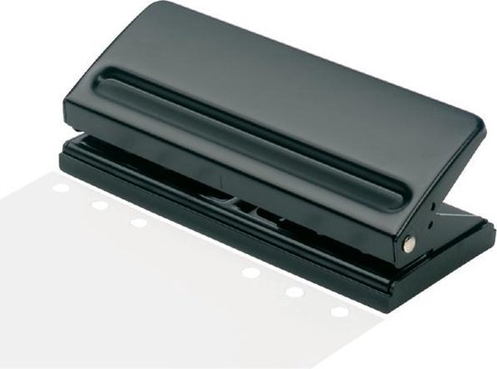 Openbaren Bewolkt weten Perforator 6-gaats - KW-Trio Organizer - A5 - Zwart | bol.com