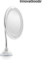 Miroir grossissant à LED avec bras flexible et ventouse Mizoom InnovaGoods 