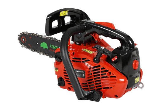 TIMBERPRO - Kettingzaag - Snoeizaag - Benzine - 25.4 cc - Zwaardlengte 25 cm - Transportzak - 2e ketting van TimberPro — afbeelding 5