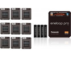 AAA Panasonic eneloop PRO Sliding Box oplaadbare batterij - 40 Stuks (10 Blisters a 4St)