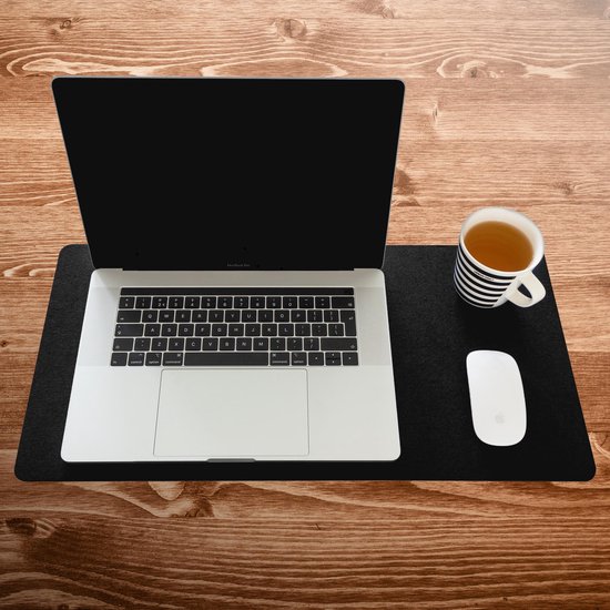 Professionele Bureau Onderlegger Zwart Gaming Mat Bureau Mat Vilt