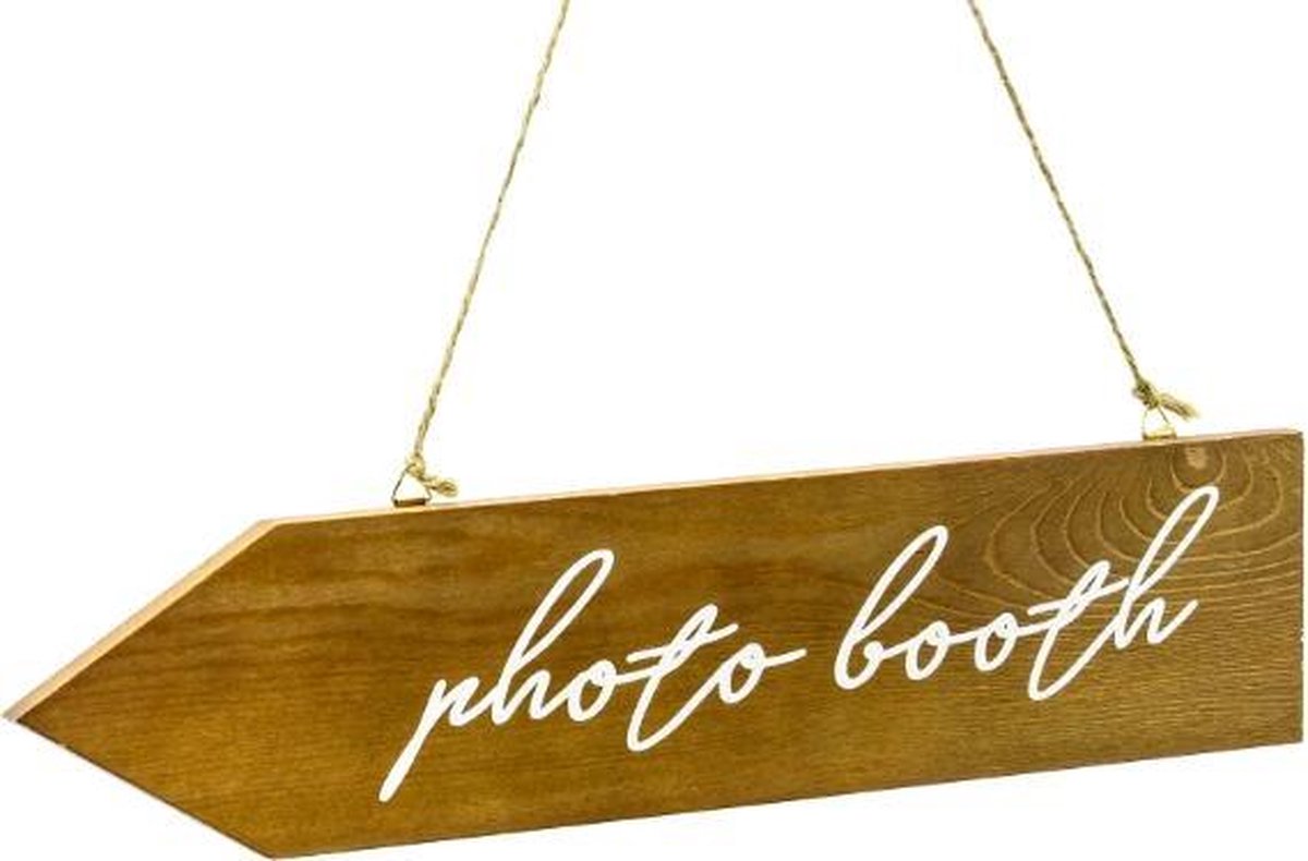 Wegwijzer photo booth - Feestdecoratie Katoen -