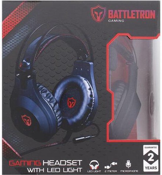 Battletron Gaming Headset - USB - Éclairage LED - Encore mieux entendre  vos... | bol.com
