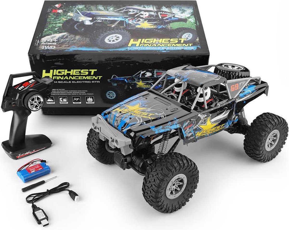 WlToys Monster Truck RTR 4WD 2.4GHz 15km/h 110