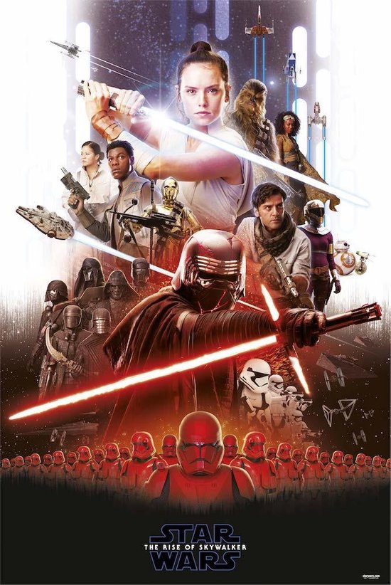 Affiche Star Wars The Rise of Skywalker 61x91.5cm.