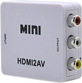 MMOBIEL HDMI Converter naar AV incl. HDMI en AV tulp kabel – RCA 1080p Full HD Video / Audio / Converter / Verloopstekker / RCA / AV – CVBS Composite Adapter voor PC / PS3 / VCR / DVD PAL / NTSC