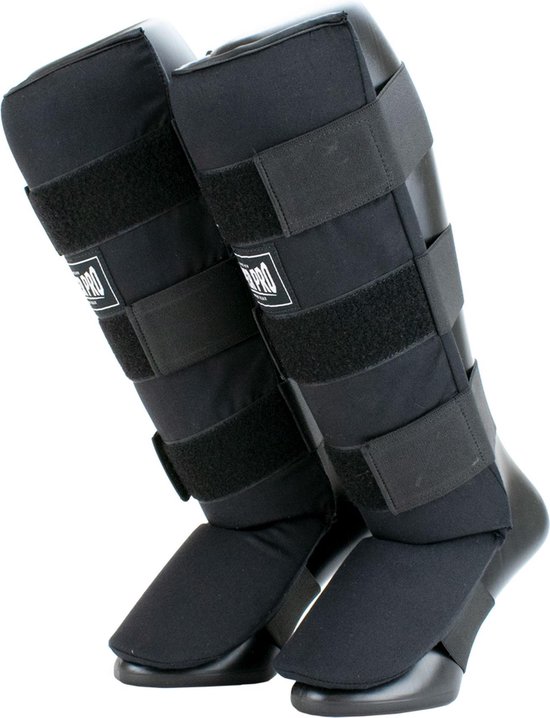 Super Pro Shin Guard Adultes - Noir / Blanc