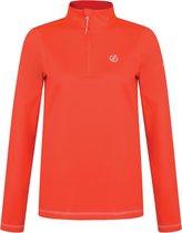 Dare 2b Lowline Core Stretch  Wintersportpully - Maat 40  - Vrouwen - oranje